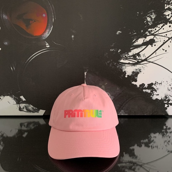 PRIMITIVE‎ WAXED CURVED PINK SNAPBACK HAT - Picture 2 of 6
